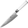 MITSUMOTO SAKARI Coltello da Cucina Gyuto 20 cm, Coltello Acciaio Damasco