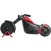 GuDoQi Rotella Tagliapizza, Taglia Pizza per Moto Creativa in Acciaio Inox, Tagliapizza Motociclo, Gadget da Cucina Cool (21,5 cm)