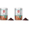 illy, Caffè Macinato per Espresso Arabica Selection Brasile Cerrado Mineiro, 100% Arabica con Note di Caramello e Frutta Secca, Gusto Intenso, Confezione da 500g
