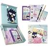 Blue Sky Studios Hello Kitty & Friends - Set di cancelleria con carta da lettera, buste, adesivi e taccuino, confezione regalo ufficiale Sanrio, per fan e collezionisti