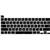 MiNGFi Copritastiera Silicone italiano per MacBook Pro 13 M1/M2 A2338 (2020-2023), A2289 (2020), A2251 (2020-2021), Pro 16 A2141 (2019-2021) US/ANSI - Nero