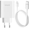 ETCMY 90W Caricatore Rapido con Cavo USB C 1M per VIVO X300 X200 Pro X90 X100, FlashCharge Charge Caricabatterie Spina Alimentatore per vivo S18/Y77/X80/X80Pro/S16/S16Pro/NEO5/NEO5S/NEO6