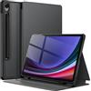 JETech Custodia per Samsung Galaxy Tab S9 11 Pollici con S Pen Holder, Sottile Folio Stand Protettiva Tablet Cover, Multi-Angolo Visualizzazione (Graphite Nero)