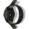 RoYiio Cinturino per Garmin Quatix 8 51mm/7X/6X/Tactix 8 51mm/Tactix 7Pro/Fenix8 51 mm/Fenix 7X Pro/6X Pro, Comodo Adesivi Magici QuickFit 26mm Nylon Cinturino per Enduro 3/2 - Mimetico Verde Militare