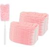 Cozary 20 Pezzi Piumini Catturapolvere, con 1 Manici Telescopici, Kit per Spolverare Elettrostatico, Cattura polvere 360° di peli animali, polvere e allergeni, per Scuola, Ufficio, Casa