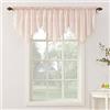 No. 918 Erica - Set di tende trasparenti in voile con perline Ascot, 388 x 61 cm, colore: Whisper