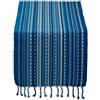 DII, Southwest Collection, Runner da tavolo, 35,6 x 182,9 cm, colore: blu
