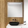 Baikal Specchio da bagno Luna LED, 80 x 80 cm modello Top, marca
