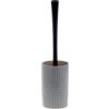 Spirella Set Scopino WC Graphic Bianco Nero Opaco da Appoggiare