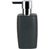 Spirella Dispenser di Sapone in Ceramica retrò Nero
