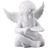 Rosenthal Angelo con tavolozza da pittore, 8,9 x 7,2 x 9,8 cm, porcellana bianca opaca, confezione regalo inclusa