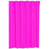 MSV Tenda da Doccia in plastica PVA homeXpert 180x200 cm Fucsia - Anelli Inclusi