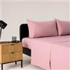 Bassetti Completo Letto Singolo, Cipria, 100% Cotone, 160X280 cm, Set Lenzuola, Parure, Lavabile In Lavatrice, Lenzuolo Sopra, Lenzuolo Sotto Con Angoli, Federa