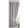 Gardinenbox 202020610 - Tenda termica oscurante con passanti, 160 x 140 cm, 1 pezzo, colore beige, altezza 160 x 140 cm, colore: beige