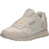 Reebok Women's Glide Sneaker, Chalk/Feel Good Blue/Stucco, 8.5