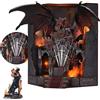 MiniCity Book Nook - Kit fai da te per la casa delle bambole fai da te, casa in miniatura, per adulti, con luce a LED, puzzle 3D e fermalibri, set di decorazione creativa per libri (Throne of Blade)