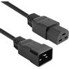 ACT C20 - C21 Cavo di Alimentazione C21 Femmina a C20 Spina Prolunga IEC 60320 Cavo di Alimentazione 1.5m Nero per Server PDU UPS - AK5358