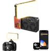 Rollei LUX Compact 40W RGB Faretto Fotografia, Luce Macchina Fotografica Portatile 282 g con Batteria Integrata Ricarica di Tipo C Controllo delle App Candela, Luci-Fotografia-Faretto-Video-Fotocamera