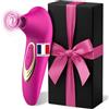 Sensuelle Bliss Succhiaclitoride Donna Potente - Stimolatore Clitorideo Impermeabile IPX7, 10 Modalità di Suzione, Silicone Medico, Sex Toy Donna per Coppia, Ricaricabile USB - Sexytoysys donna (Rosa Lampone)