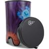 Toca Nesting Drums Freestyle II Tubadora 14 x 24 Woodstock Purple TSSTB-14WP-SLT