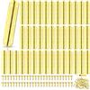 xianzhanEU 40 cerniere in acciaio inox, mini cerniere pieghevoli con 240 viti per mobili, armadi, finestre e porte dell'armadio (oro)