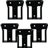 StealthMounts - Supporti batteria per Milwaukee M18, porta batterie cordless per utensili elettrici Milwaukee 18 V, confezione da 5, organizer per batterie neri per Milwaukee
