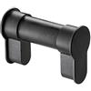 EASYBLIND W + M Easyblind, cilindro cieco profilato universale regolabile e ignifugo, spessore della porta compatibile: 50 - 76 mm o 77 - 132 mm, dotato di meccanismo a incastro, colore: nichelato o nero
