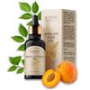 BotanyRoom Olio di nocciolo di albicocca, spremuto a freddo, 100% olio naturale da massaggio e cura della pelle, per viso, capelli, corpo, delicato profumo di nocciola, flacone di vetro da 50 ml, una cura del