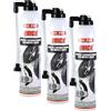 Ma-Fra MAFRA, Quick, Gonfia e Ripara le Gomme Forate di Auto e Moto, Adatto a Pneumatici con e Senza Camera d'Aria, Facile da Trasportare, Bomboletta da 300ml (Confezione da 3)