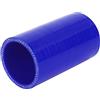 A ABSOPRO Tubo Riduttore Dritto 50mm Blu 1Pc Raffreddamento Auto Silicone | Lunghezza 10cm Tolleranza +/-2mm Scoppio 2Mpa Lavoro 40-150PSI Temperatura -60+180°C Per Motore Intercooler