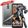 DOOGEE Blade10 Pro Energy - Smartphone robusto, schermo da 6.56", Android 15, 32GB di RAM (6+26), 256GB di memoria, batteria da 6150mAh, Widevine L1, NFC