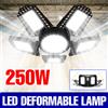 CanLing 250W Lampadina A LED E27/E26 Lampada Garage Luce AC 220V Pieghevole Deformabile Lampada ad alta baia 110V Faretto Casa Magazzino Officina Seminterrato