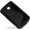 MAXY SSYL CUSTODIA TPU SILICONE COVER CASE PER LG OPTIMUS L1-2 E410 BLACK