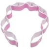 XNIVUIS Elastico Fasce di Resistenza Fasce Sportive, Fitness Elastici e bande Yoga Stretching Band, Cinturino per Esercizi Elastico, Fitness Cotone per Yoga Ginnastica Pilates Danza (Rosa)