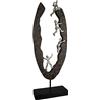 Casablanca modernes Design Casablanca - Scultura decorativa succeed H 59 cm, in alluminio e legno