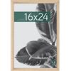 MCS Cornice per Poster Studio Gallery 40,6 x 61,0 cm, Aspetto Legno Naturale, Legno MDF, Fissaggio a Parete Verticale e Orizzontale, Grande Cornice per Foto Poster e Opere d'Arte (Confezione da 1)