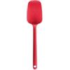 MASTRAD - Mini Spatola - Cucchiaio - Pasticceria Desserts Nappage - Unibloc - In Silicone - Non graffia le casseruole - Rosso