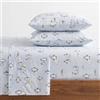 Eddie Bauer 196485 Skating Penguins Sheet Set, Blue Sky, Coppia