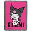 Northwest Tessuto Tapestry Throw Blanket, 48 x 60, Kuromi So Sassy
