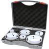 Bosch 12x Set di seghe a tazza Multi Material filettate (per Acciaio, Cartongesso, Ø 35, 54, 70, 76, 83, 95, 102, 114, 127 mm, Professional Accessorio Trapanoi)