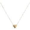 MILOR - Collana Donna Oro con Cuore; Collana Donna con Ciondolo e Pietra; Regalo Compleanni, Anniversari, Festa Mamma