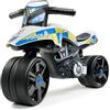 FALK - Draisienne Moto Police - Bianco - Da 2 Anni - 40% di plastica riciclata - Made in France - 547UK