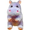 TY Beanie Boos - Henrietta l'Ippopotamo con Occhi Rosa Grandi e Glitter, il Peluche con gli Occhi Grandi Scintillanti - 15 cm - T37394