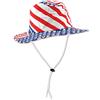 Beistle 60768-RCE Bandiera Patriottica del cappello