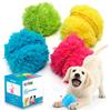 CREADY® Active Rolling Ball Palla interattiva, Giocattolo che si Muove da Solo con 4 Fundas di Colori, per Cani e Cuccioli