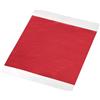 QUARKZMAN Foglio di Foglia d'Oro, Carta di Foglia Rossa, 5.5 x 5.5 Pollici per Decorazione Artistica, Sculture, Pittura, Pacco da 100