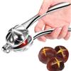 Gsycle Schiaccianoci Acciaio, Clip Per Castagne Tagliacastagne Schiaccianoci Clip Alluminio Per Castagne Strumento Per Schiaccianoci Noci In Acciaio Inossidabile Apri Guscio Di Castagna