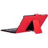 SILVERHT Silver HT Custodia per Tablet e Tastiera A9+ Rosso