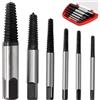Niuohoy Set di 8 Estrattori per viti Professionale, Estrattori per Viti Danneggiate con Custodia, 3 mm-25 mm Guida per Punte, con Scatola di Stoccaggio, Adatto per Viti, Tubi Danneggiati