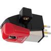 Audio-Technica AT-VM95ML Dual Moving Magnet Cartridge with Microlinear Stylus (Black/Red)